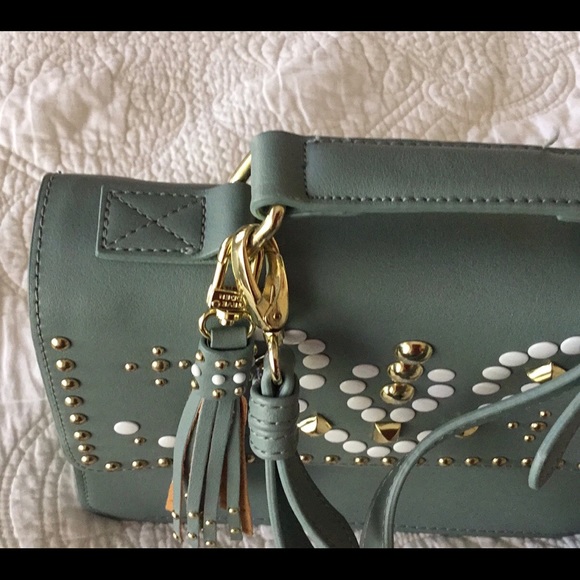 Steve Madden studs tassel shoulder crossbody bag - Picture 12 of 12